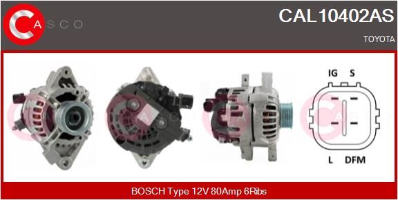 CAL10402AS CASCO Генератор