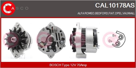 CAL10178AS CASCO Генератор