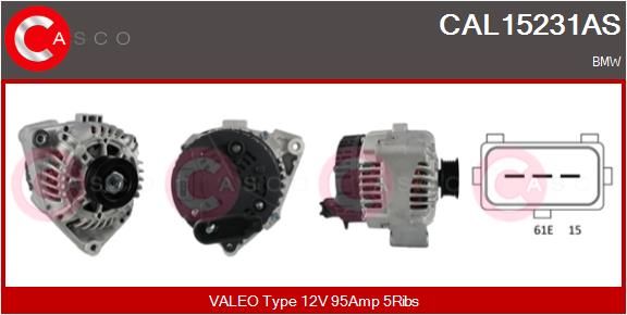 CAL15231AS CASCO Генератор