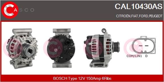CAL10430AS CASCO Генератор
