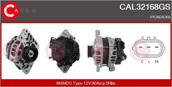CAL32168GS CASCO Генератор