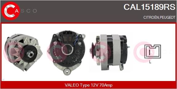 CAL15189RS CASCO Генератор