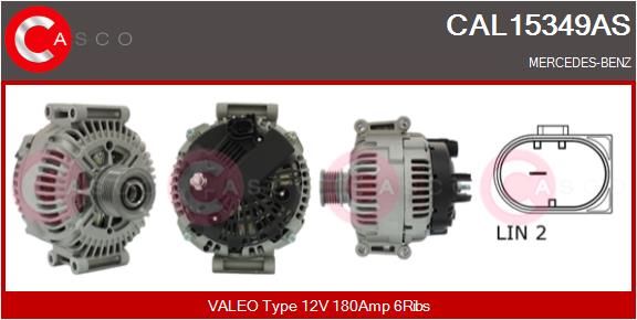 CAL15349AS CASCO Генератор