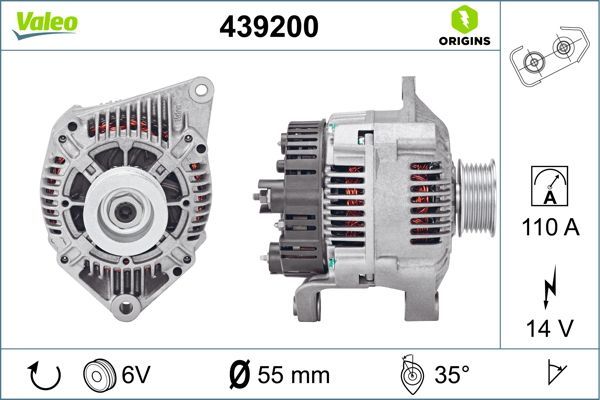 439200 VALEO Генератор