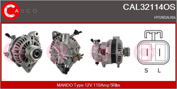 CAL32114OS CASCO Генератор