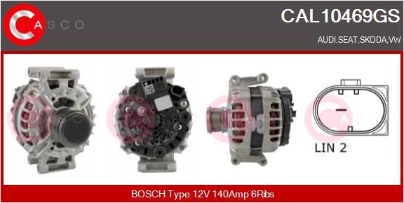 CAL10469GS CASCO Генератор