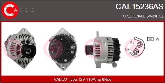 CAL15236AS CASCO Генератор