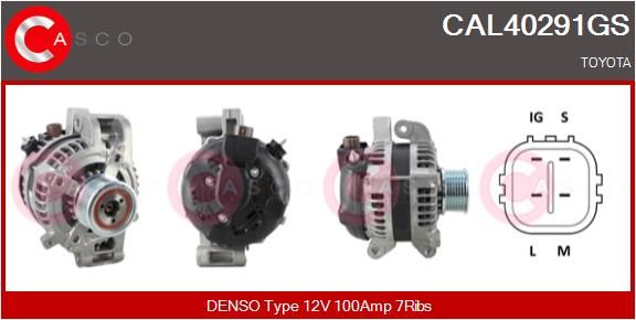 CAL40291GS CASCO Генератор