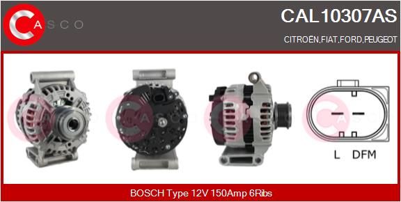 CAL10307AS CASCO Генератор