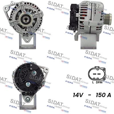 A12BH0908A2 SIDAT Генератор