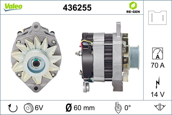 436255 VALEO Генератор