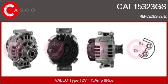 CAL15323GS CASCO Генератор