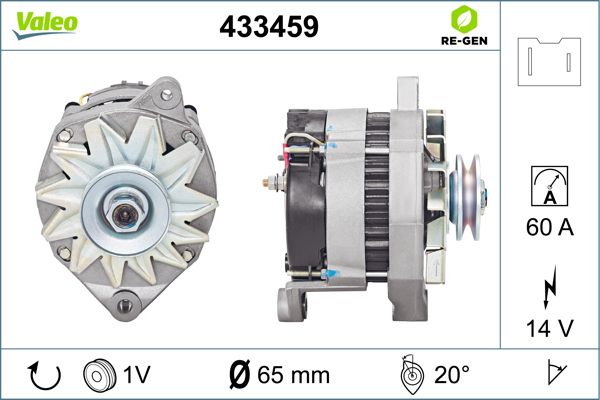 433459 VALEO Генератор