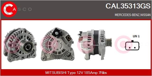 CAL35313GS CASCO Генератор