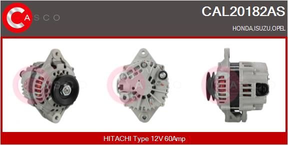 CAL20182AS CASCO Генератор