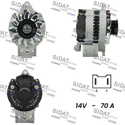A12VA1005A2 FISPA Генератор