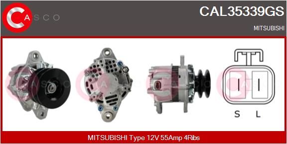 CAL35339GS CASCO Генератор