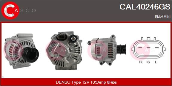 CAL40246GS CASCO Генератор