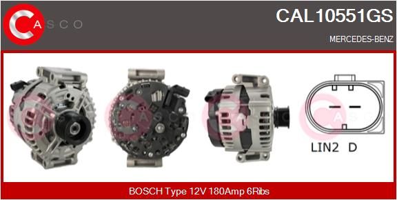 CAL10551GS CASCO Генератор