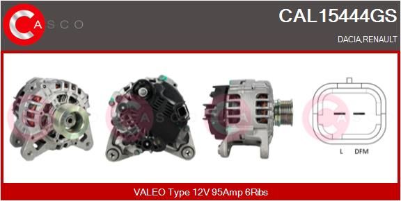 CAL15444GS CASCO Генератор