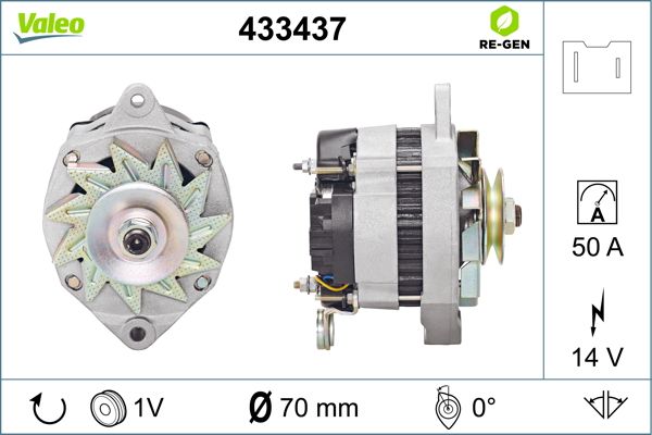 433437 VALEO Генератор