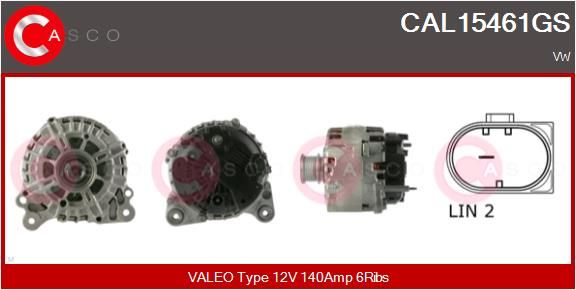 CAL15461GS CASCO Генератор