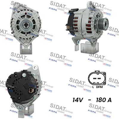 A12VA0408A2 FISPA Генератор