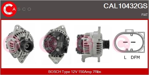CAL10432GS CASCO Генератор