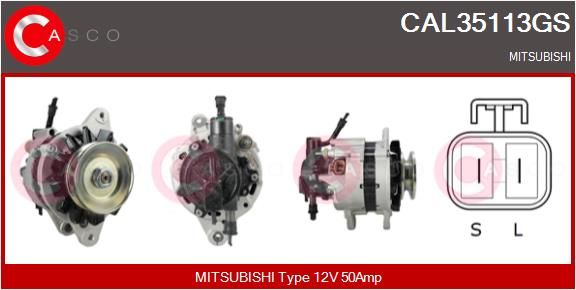 CAL35113GS CASCO Генератор