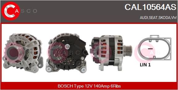 CAL10564AS CASCO Генератор