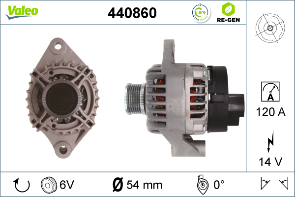 440860 VALEO Генератор