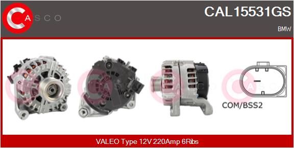 CAL15531GS CASCO Генератор