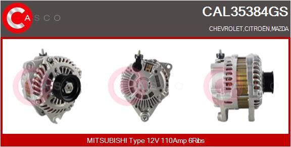 CAL35384GS CASCO Генератор