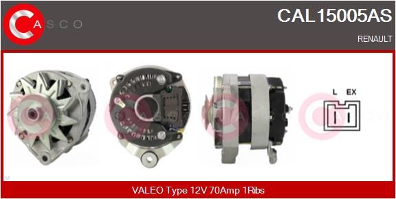 CAL15005AS CASCO Генератор