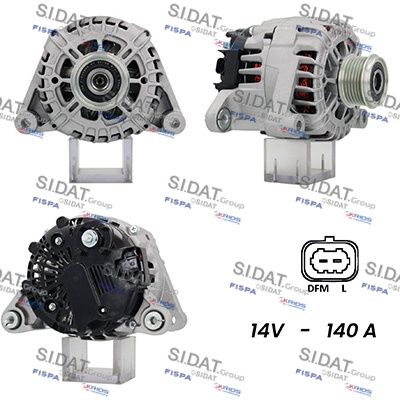 A12VA0647A2 SIDAT Генератор