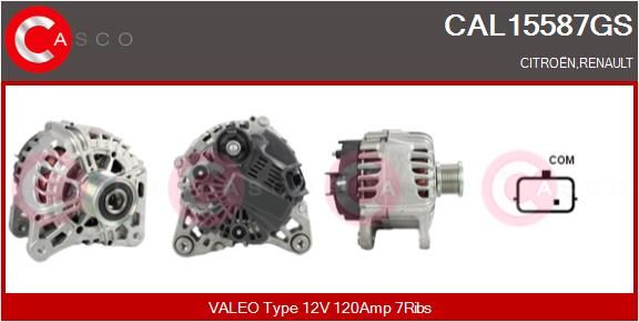 CAL15587GS CASCO Генератор