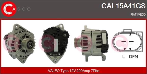 CAL15A41GS CASCO Генератор