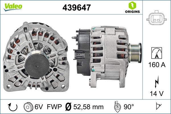 439647 VALEO Генератор