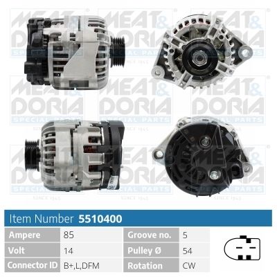 5510400 MEAT & DORIA Генератор