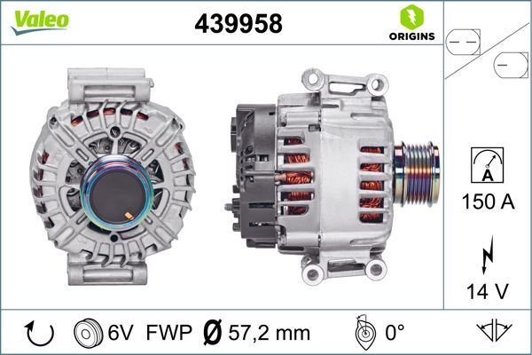 439958 VALEO Генератор