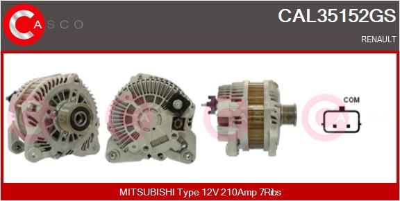 CAL35152GS CASCO Генератор