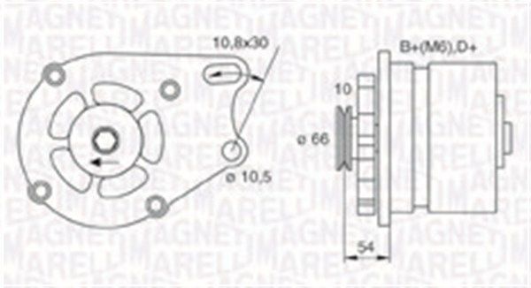 063730893010 MAGNETI MARELLI Генератор