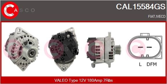 CAL15584GS CASCO Генератор