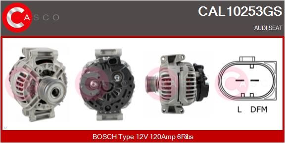 CAL10253GS CASCO Генератор