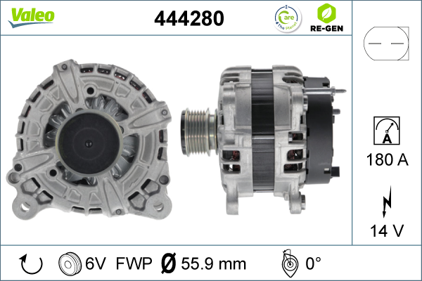 444280 VALEO Генератор