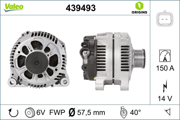 439493 VALEO Генератор