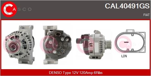 CAL40491GS CASCO Генератор