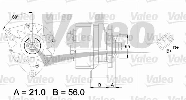436556 VALEO Генератор