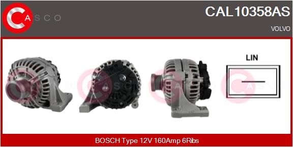 CAL10358AS CASCO Генератор