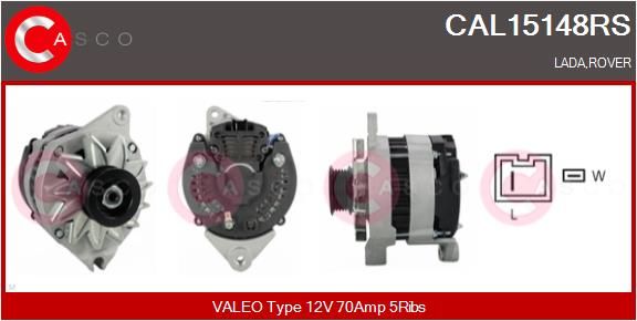 CAL15148RS CASCO Генератор